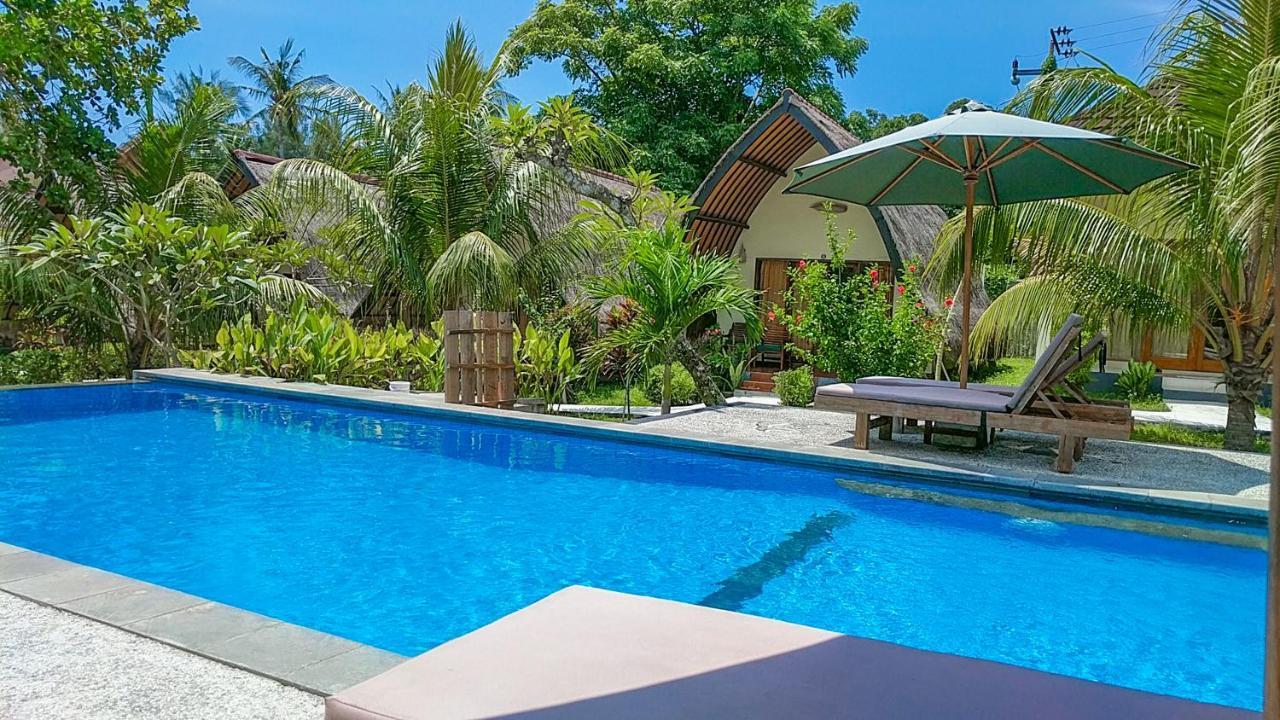 Salili Bungalow Gili Air Exterior photo